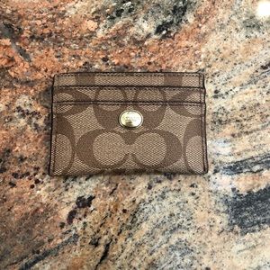 Coach Card Case